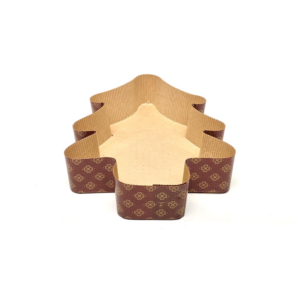 ALBERO AB0 | Tree-shaped baking mold in microwave paper | Novacart